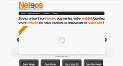 Desktop Screenshot of neteos.fr